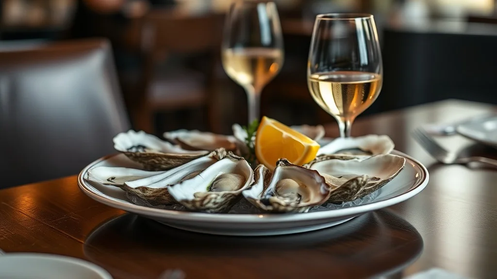 Accords vins et huîtres : quoi boire avec des huîtres fraîches