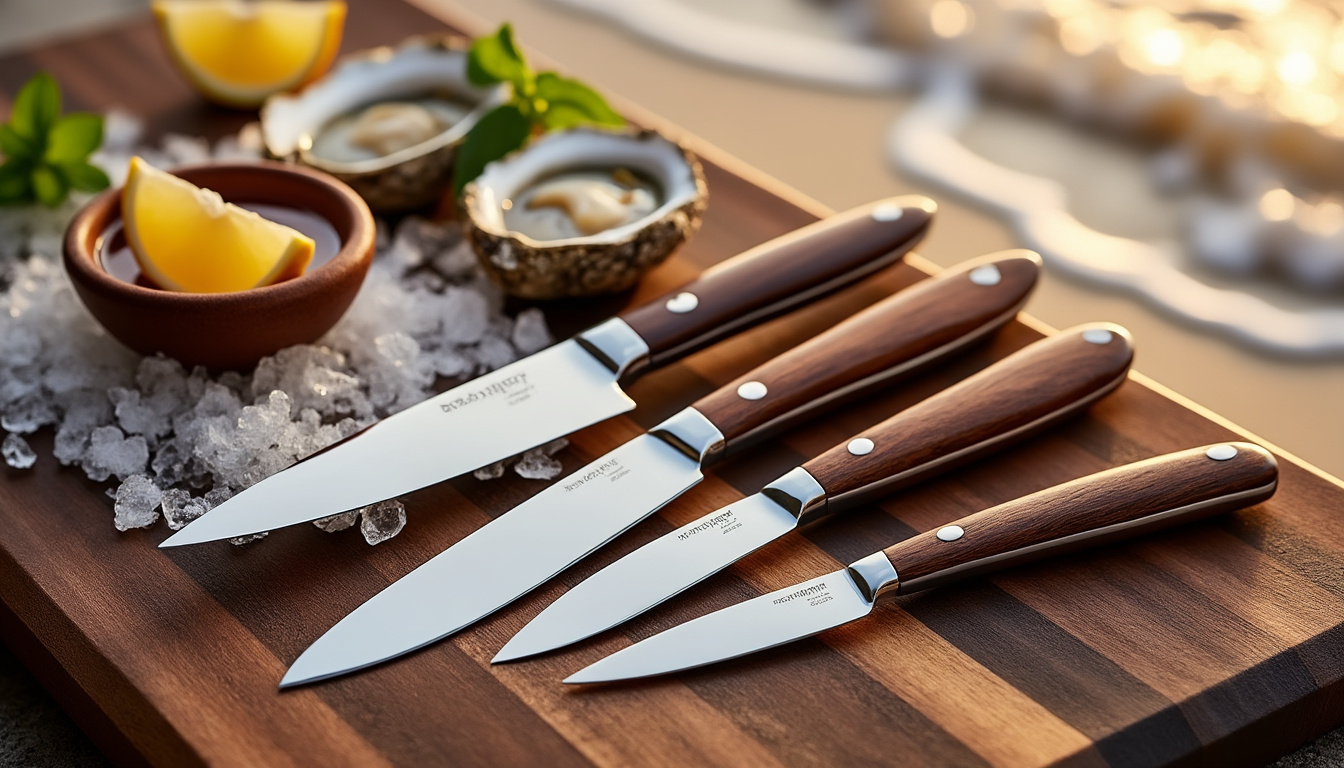 découvrez notre article sur les couteaux à huîtres haut de gamme ! nous avons testé pour vous plusieurs modèles afin de vous aider à choisir l'outil parfait pour déguster vos huîtres comme un pro. un avis complet sur la qualité, la maniabilité et le design des meilleurs couteaux du marché.