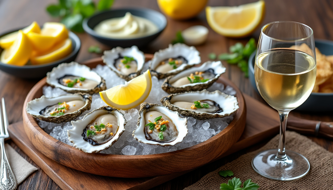 découvrez les meilleurs accompagnements pour sublimer vos huîtres fraîches. que ce soit avec des sauces savoureuses, des garnitures fraîches ou des boissons assorties, apprenez à élever votre dégustation d'huîtres à un niveau supérieur.